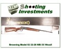 [SOLD] Browning Model 53 32-20 NIB with XX Wood!